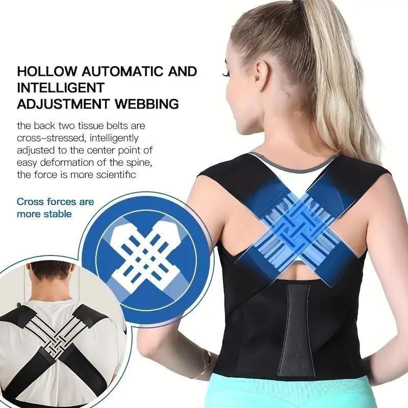 PosturePro™ Adjustable Back Posture Corrector – Pain Relief Belt for Men & Women