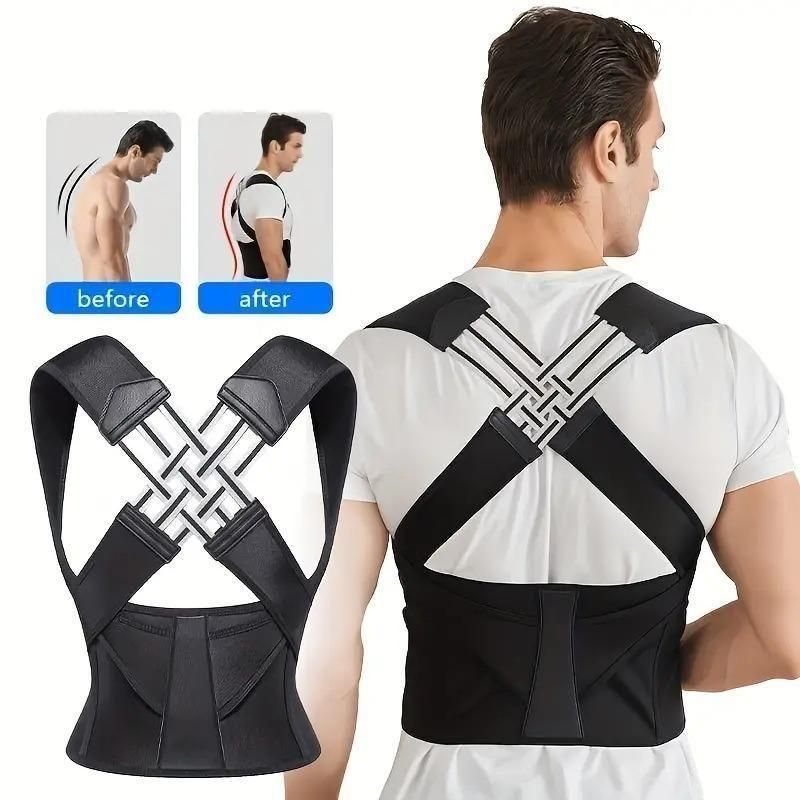 PosturePro™ Adjustable Back Posture Corrector – Pain Relief Belt for Men & Women